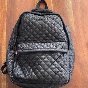 MZ Wallace Quilted Backpack in Black
